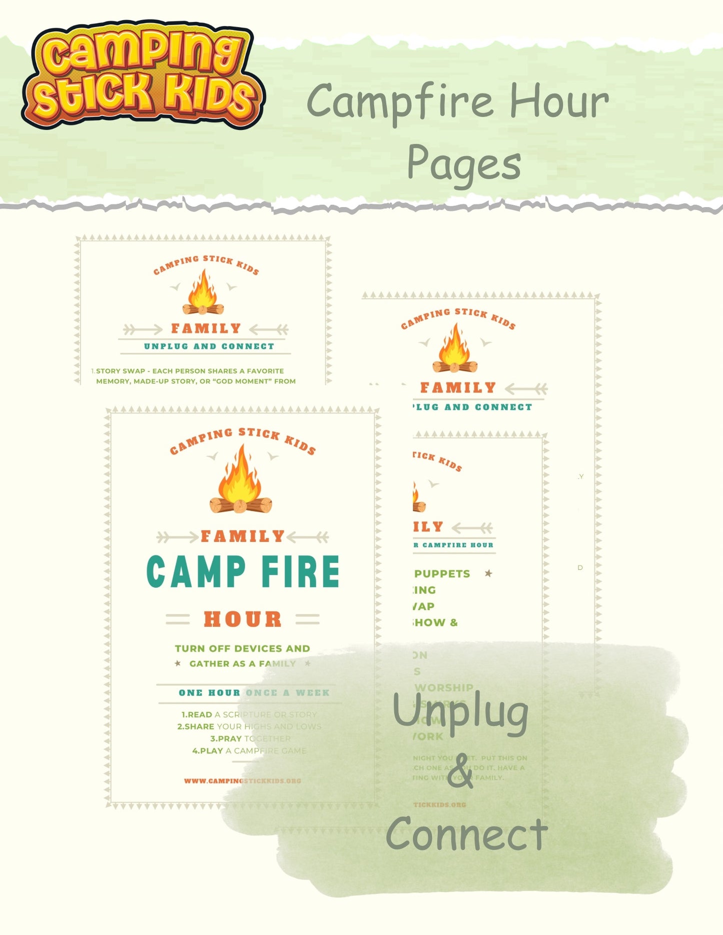 CAMP FIRE HOUR - digital download
