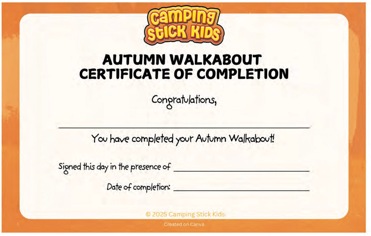 Autumn Walk About Cards