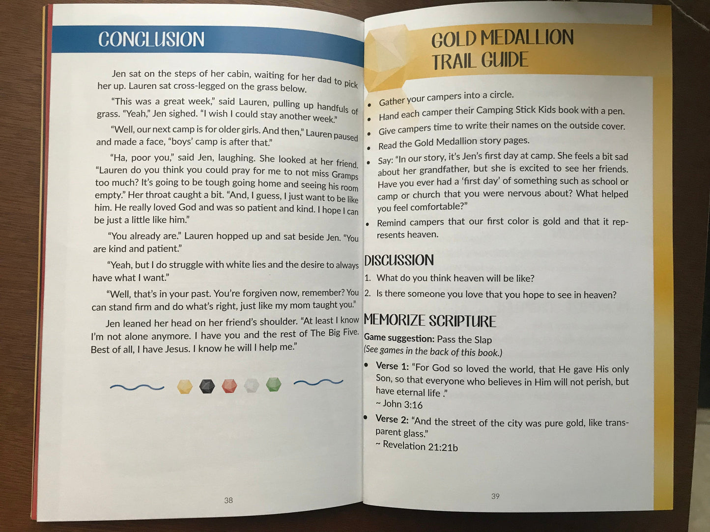 (No stick) Camping with Jesus: Girl Focused Campers kit
