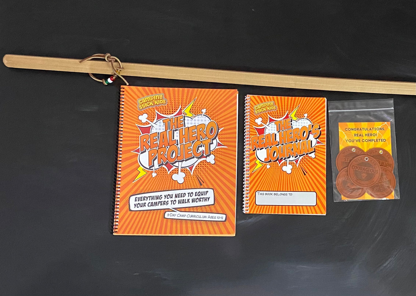 Real Hero's Project Leaders Guide and campers kit