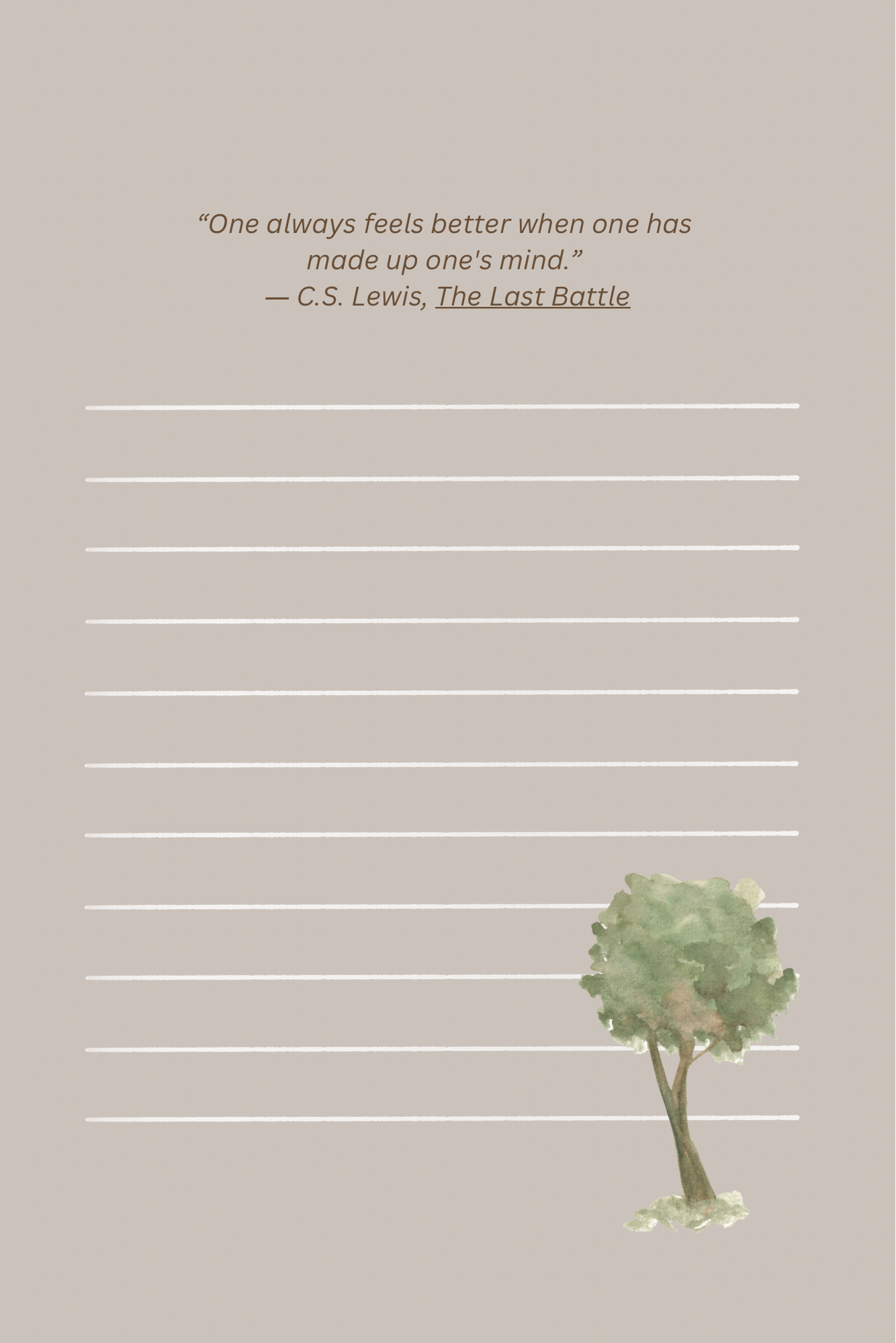 Campers NATURE JOURNAL - digital download