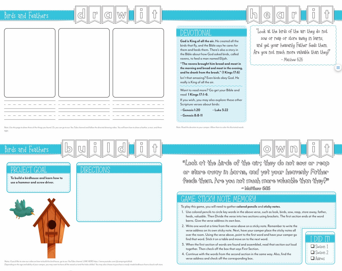 Breakout: CAMPERS KIT with stick
