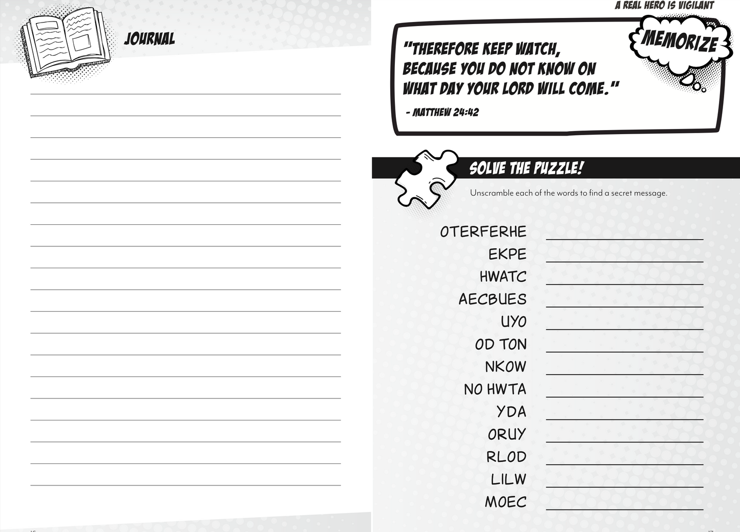 The Real Hero’s Journal Campers Kit