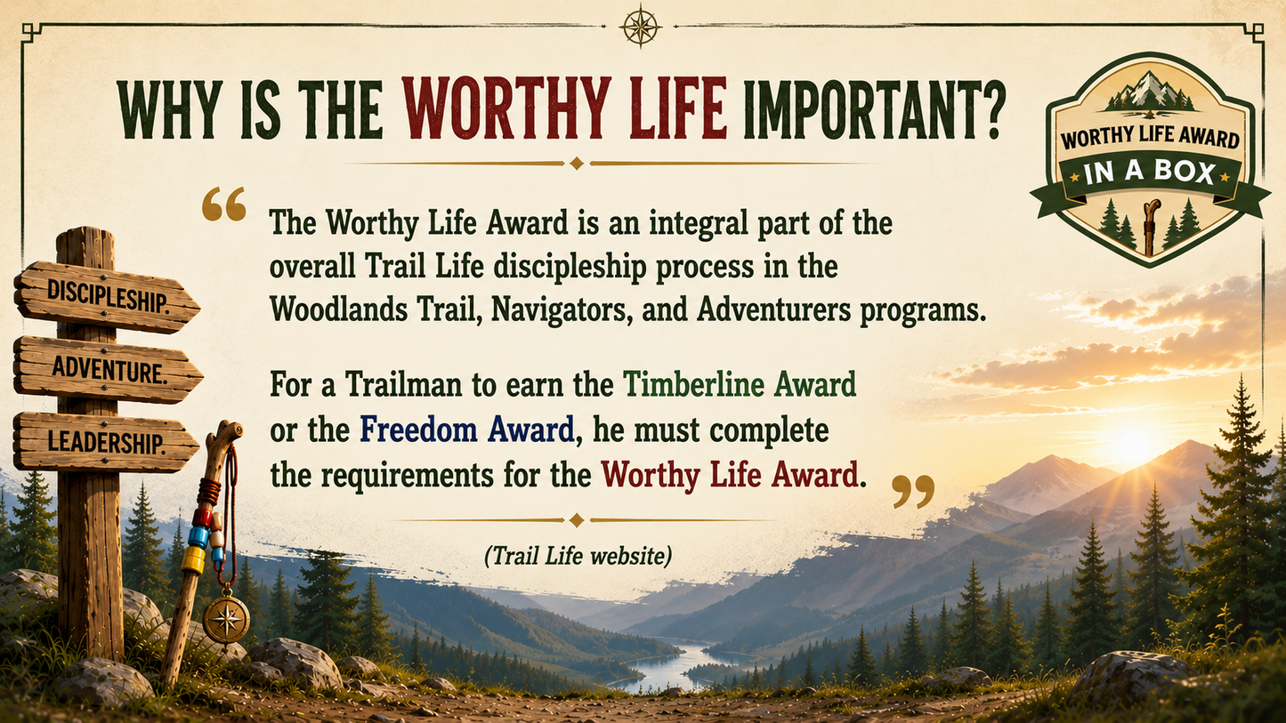 Worthy LIfe Award in a Box