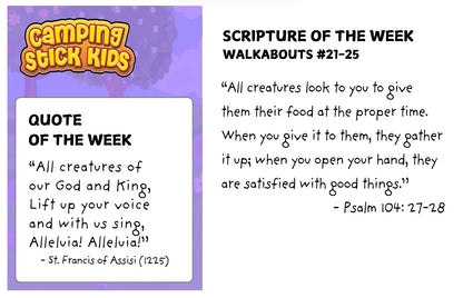 Spring Walkabout Cards: Digital Download