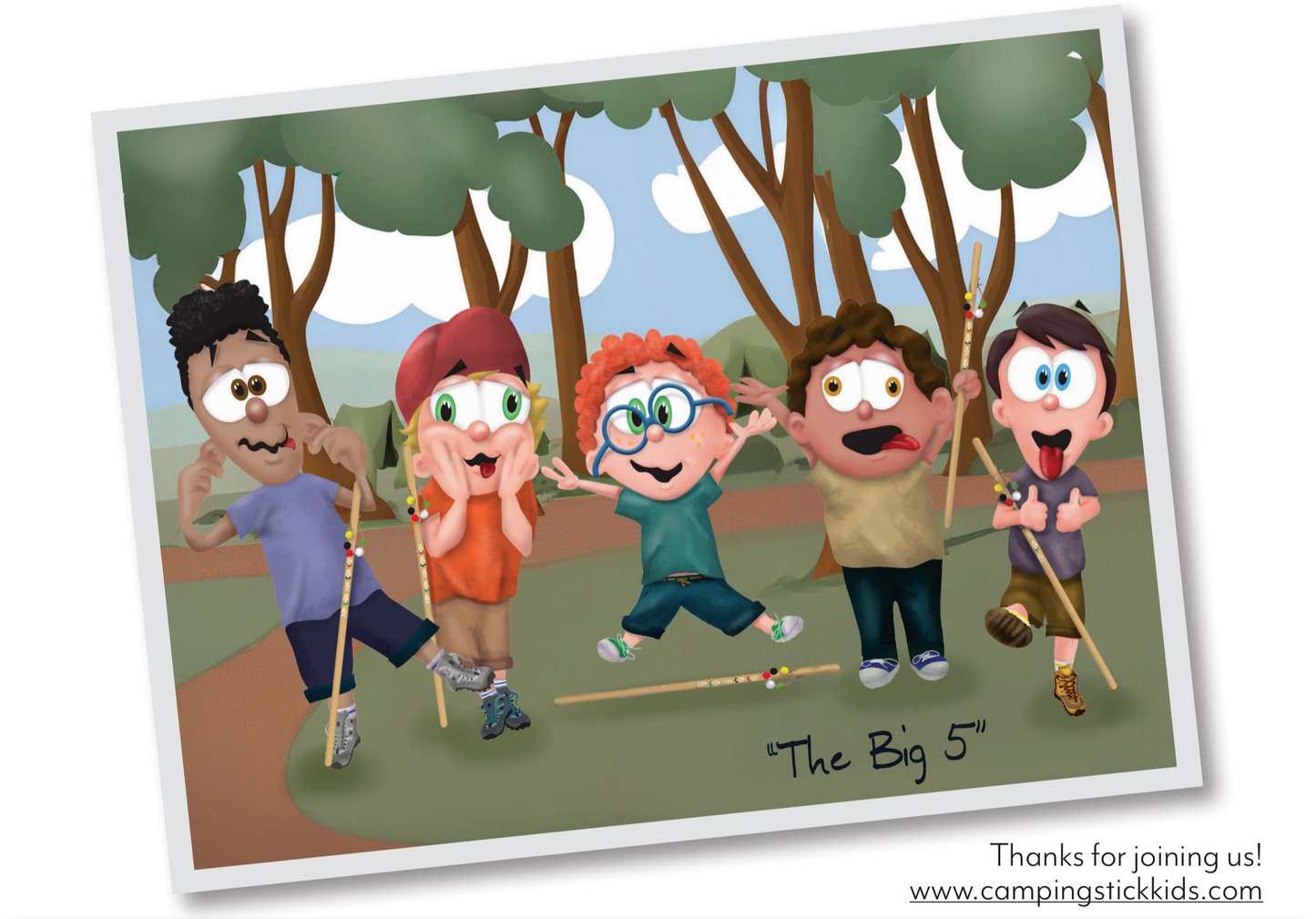 (No Stick) Preorder Now! The Big Five - A Gospel Story (NO STICK)