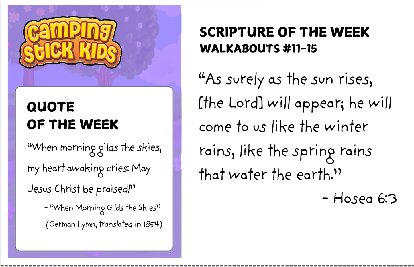 Spring Walkabout Cards: Digital Download