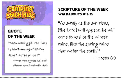 Spring Walkabout Cards: Digital Download