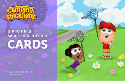 Spring Walkabout Cards: Digital Download