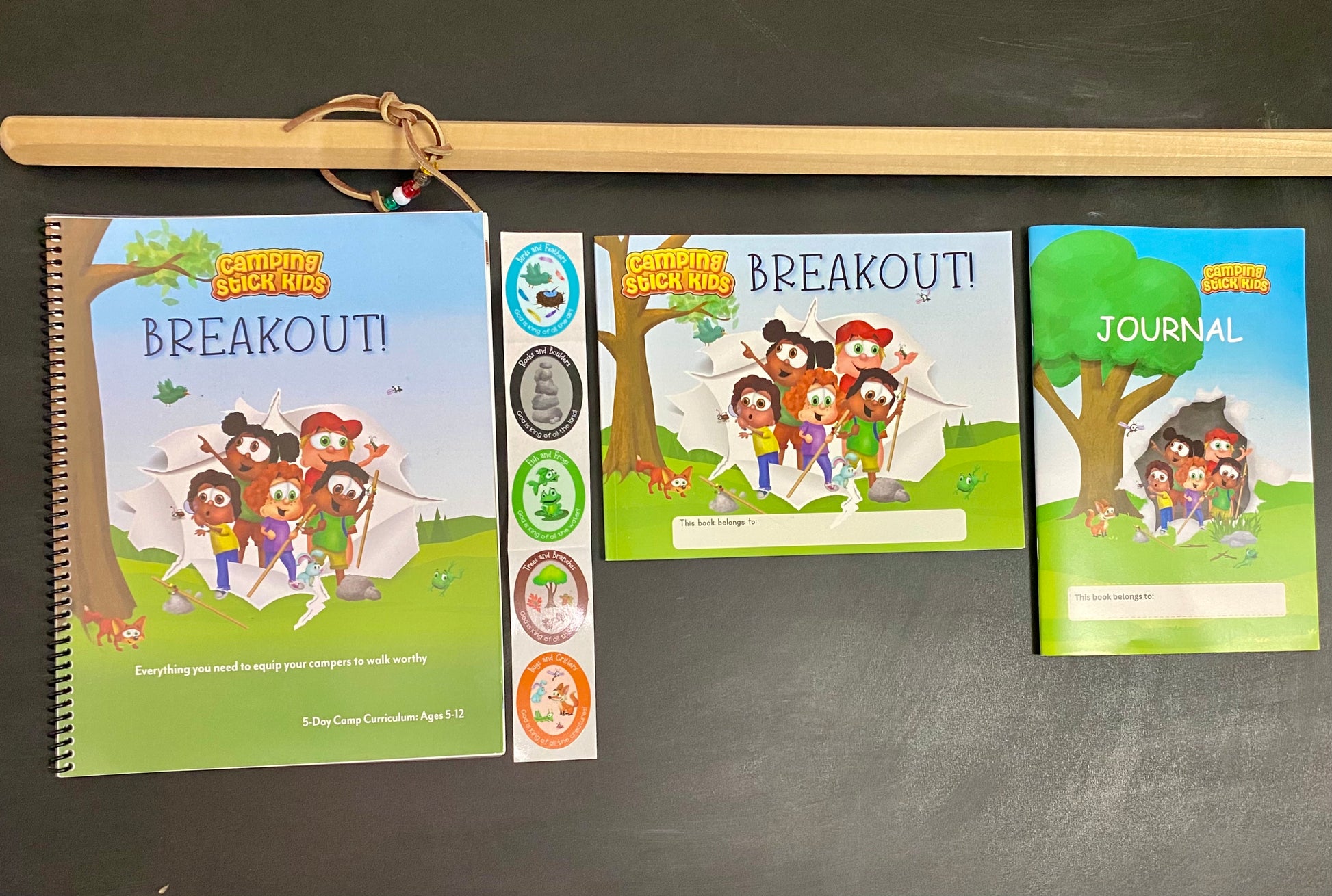 BREAKOUT Leaders Guide with campers kit – Campingsticks