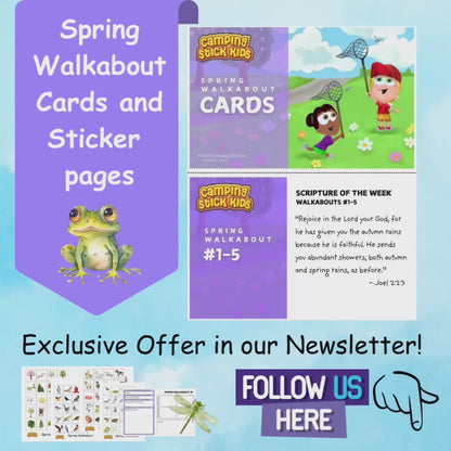 Spring Walkabout Cards: Digital Download